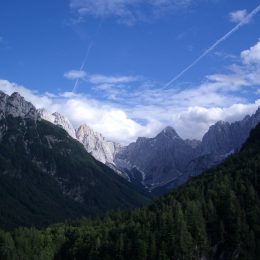 The Dolomites of the Italian Alps